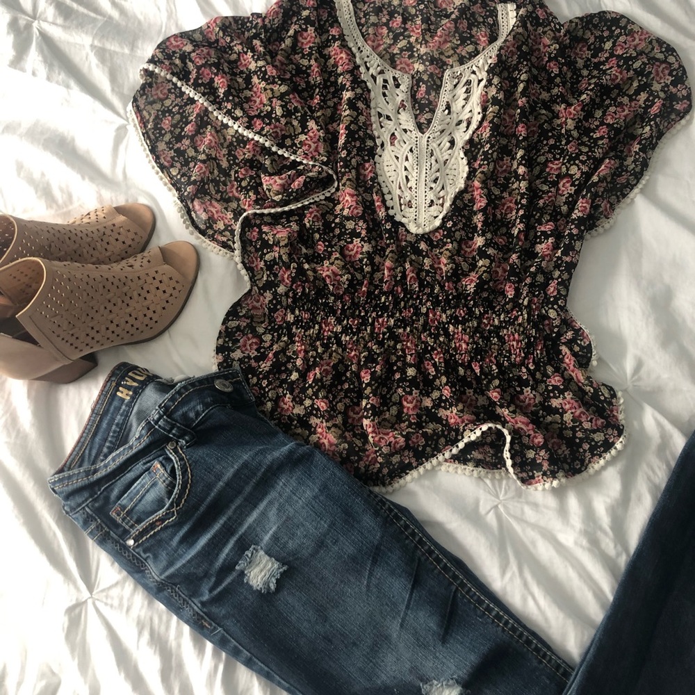 Flower blouse